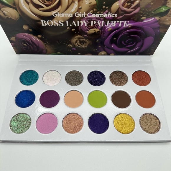 Glama Girl Cosmetics Other - Glama Girl Cosmetics , Boss Lady Palette Eyeshadow Palette with Vibrant Shades